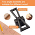 YOSELIN Dovetail Marking Jig Wheel Marking Gauge Tool Set, 1 Woodworking Pencil, 1 Wheel Cutter for Hardwood, 1 Bearing