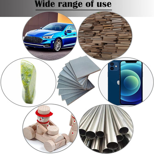 10 PCS Softback Sanding Sponge - 4 1/2 x 5 1/2 in, 400 600 1000 2000 3000 Grits, Flexible Foam Hand Sanding Block for