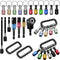 18PCS Bit Holder Cool Gadgets, 11P Drill Bit Holder Keychain/ 3P Impact