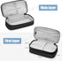 FINPAC Large Capacity Pencil Case, Pen Pouch Organizer for Office, Stationery Storage for Women and Men, Don't Touch