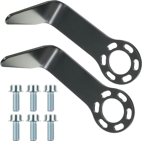 889661M Steel L Shaped Rafter Hook Replacement with Bolt, Compatible with Hitachi Nail Gun NR83A5 Series (2 Set)