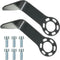 889661M Steel L Shaped Rafter Hook Replacement with Bolt, Compatible with Hitachi Nail Gun NR83A5 Series (2 Set)