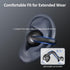 IAMJOY 163 AI Language Translation Earbuds Real Time, Language Translator Earbuds Open Ear Clip-On Design, Language