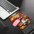 Gaming Mouse Pad Customized Tapestry Guitar Design Non-Slip Rubber Base with Coaster Set for Office and Gaming