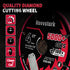 Diamond Cutting Wheel 4 1/2 x 7/8 Inch for Metal Cutting Disc, 5000+ Cuts on Rebar, Steel, Iron, INOX