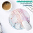 ITNRSIIET 7.877.870.12 inches, Marble Round Mouse Pad Pink Marble Customized Premium-Textured Washable Desktop