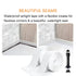 White Caulk Tape, Waterproof Self Adhesive Sealer Strip for Toilet Base, Shower, Wash Basin, Easy to Use