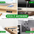 Entrfigh 8-Pack Magnetic Cable Management Clips, Silicone Cord Organizer, Adhesive Under Desk Cable Staples, Stick-On