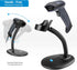 NETUM Bluetooth 1D Barcode Scanner with Stand, 2.4G Wireless & Bluetooth & Wired CCD Scanner for Supermarket, Store,