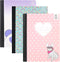 Yoobi 1-Subject 7.5 x 9.75 Composition Notebook Set, 3-Pack of Kids College Ruled Notebooks, 100 Sheets Each