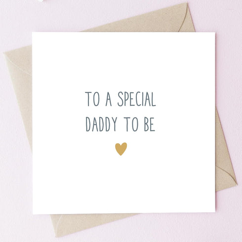 TEEMI -To a Special Daddy To Be Fathers Day Card Dad To Be