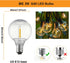 3V Bulbs,Only 3V 120V, E12 G40 Bulbs,Warm 25 Pack. DC Low Voltage,Solar String Light for DC, Burn Out at Shatterproof