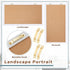 Sintuff 2 Pcs Framed Bulletin Board, Long Decorative Cork Board for Walls, Floral Print Vision Board
