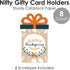 Set 8 Big Dot of Happiness Happy Thanksgiving - Fall Harvest Party Money and Gift Card Sleeves - Nifty Gifty Card