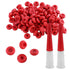 Caulk Cap, Caulk Saving Cap, Sealer Saver for Open Caulking Tube, Red (40)