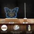 SANDJEST Memorial Butterfly Night Light - Sympathy Gifts for Loss of Loved One - Those We Love Don't Go Away Acrylic