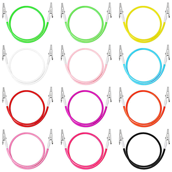 PIEMEET 12 Pcs Dental Bib Clips, Silicone Dentist Bib Holder, Napkin Clip, Napkin
