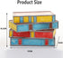 Rehenbsem Stained Resin Stacked Books Lamp, Stained Stacked Books Lamp,Reading Book Lighting Vintage Table Lamp