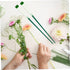 15pcs TEHAUX Plastic Flower Tubes Cap for Fresh Flower Preservation Reusable Vials for Floral Arrangements Home Decor