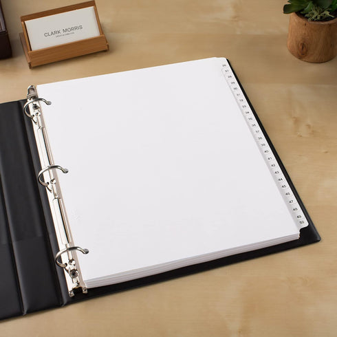 Avery 26-50 Legal Exhibit Dividers, 25-Tab Set, Allstate Style for 3 Ring Binders
