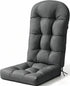 PALHMLIY High Back Patio Chair Cushion, Outdoor Adirondack Chair Cushion Thick Seat Pad,