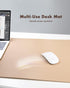 YSAGi Double-Sided Desk Pad, Eco Cork Leather Desk Mat Protector, Large Waterproof Blotter Pad