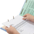 Smead Classification File Folder - 1 Divider, 2" Expansion, Letter Size, Blue, 10 per Box (13701)