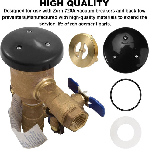 Aillsa 720A Bonnet Repair Kit for Zurn Pressure Vacuum Breaker, 1/2 '', 3/4 '', and 1 '' Sizes