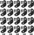 Hilitchi Stainless Steel Black L Bracket Corner Brace 90 Degree Right Angle Brackets