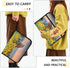 Horse Sunflowers Field Accordion Document Files Organizer, 13 Pockets, Yellow Floral Expanding File Folder for A4