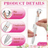 Sherr 100 Pack Big Crystal Diamond Pens, Cute Ballpoint Pens, Rhinestones Crystal Bling Gem Plated, 4 Color