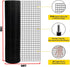 24" 50' 1/4inch 21 (2450-21Gauge) x Hardware Cloth Gauge, Black Galvanized Welded Wire Mesh Roll for Chicken Coop