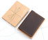 Leather Journal Cover for Field Notes, Handmade Vintage Cover for 3.5" x 5.5" Notebooks, Coffee