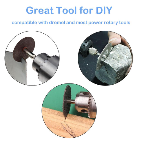 50PCS Stone Carving Set with Polishing Diamond Burrs for Dremel, Rotary Tools Accessories for Grinding, Cutting,