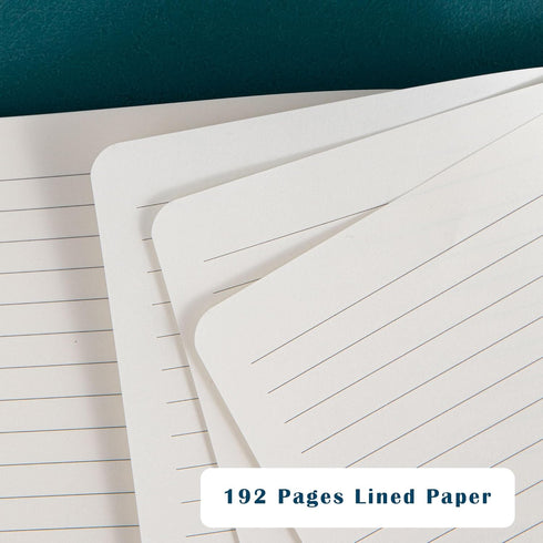 College Ruled Journal for Writing, B5 3D Butterfly Embossed Hardcover Notebook, 192 Pages, 9" x 6.9"
