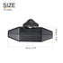 MECCANIXITY Rotary Cord Switch, AC 220V 2A 150W Slide Control All Range No Welding Screw Terminal Lamp Dimmer, Black