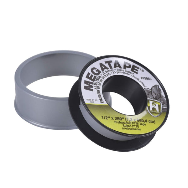 Hercules Megatape Gray - 1/2 in. W x 260 in. L Thread Seal Tape