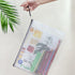 EOOUT 56pcs Mesh Zipper Pouch, Durable Organization Pouches for Puzzle Storage, Letter Size, A4 Size for Office Supplies