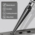 Tapered Reamer Set with T Handle, 3-13mm & 5-16mm, 6 Fluted Carbon Steel Hex Shank for Guitar Woodworking, 2pcs