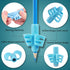 Pencil Grips for Kids Handwriting - Children Pen Writing Aid Grip Set, 3 Pack