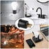 Bulb 2-Prong E26 E27 Bulb 660 125 (2, Outlet to Socket Adapter,Plug-in Light Socket,Convert Outlet to Light
