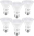 PAR20 LED Bulbs, Dimmable 7 Watt (60W Equivalent), E26 Base, 2700K Warm White Flood Light, 6 Pack