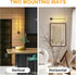 Set 23.6" 3 Dimmable 350 Wireless Wall Sconces of Two, Rechargeable Art Display Light, Color Temperature with Rotation