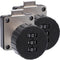 LIFKOME 2pcs Black 3-Digit Combination Cabinet Lock for Drawer Security Keyless Password Lock