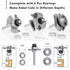 45 1/4 3-Piece Set: Set 45 Degree Lock Miter Router Bit Shank Tongue & Groove Bit + Lock Miter Router Bit, Easy