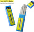 Gomake 100PCS 9mm Box Cutter Knife Replacement Blades - 60 Degree Carbon Steel Snap Off Blades