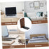 Decorative Walnut Finish Bookend for Desk Organization