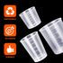 50 Pcs Plastic Measuring Cups, Resin Mixing Cups, Epoxy Mixing Cups, 30ml 50ml 100ml
