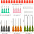 Glue Applicator Syringe with Blunt Tip Needle and Cap for Liquid, Glue, Ink, Perfume, Lip Gloss Making