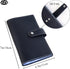 lizimandu Business Card Holder Book - PU Leather Organization Binder for Men & Women, Holds Up to 96 Cards (1-Black)
